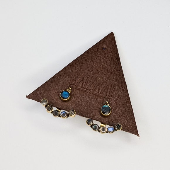 NWT Baizaar Labradorite Ear Jackets - Picture 4 of 7